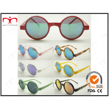 Nova moda com moldura redonda e óculos de sol especiais (WSP504170)